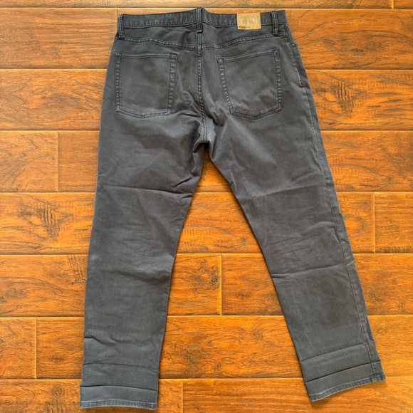 GAP 1969 5 Pocket Denim Pant - Dark Grey Wash - Size 34 x 30 - Picture 3 of 5